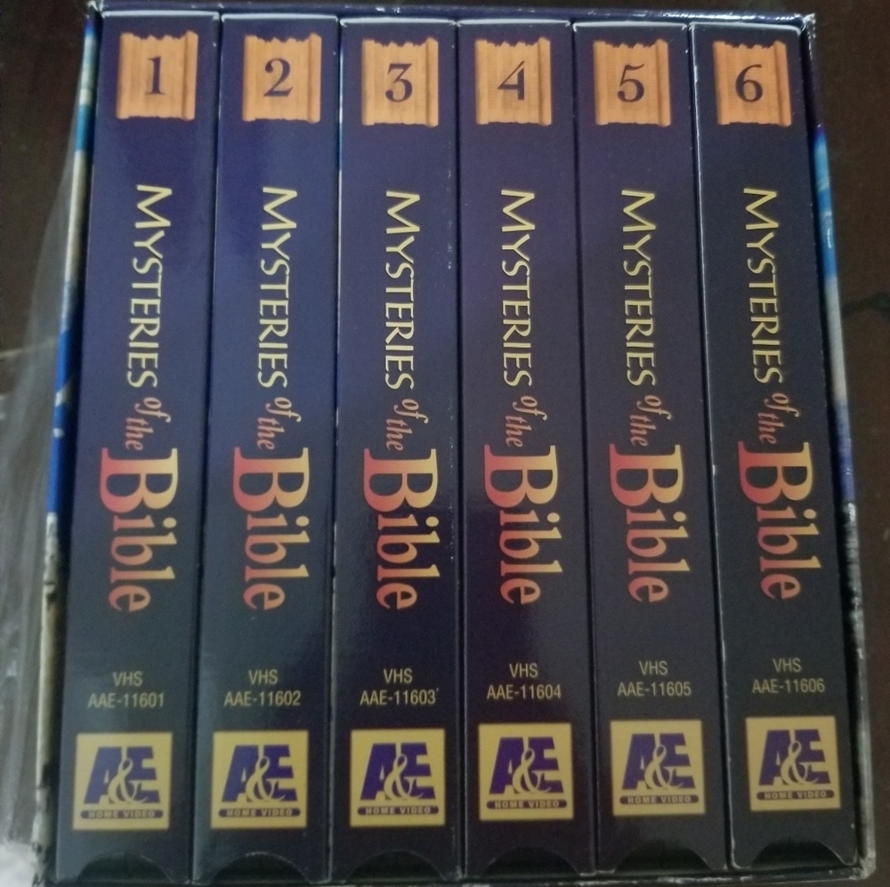 Mysteries of the Bible VHS Box Set
